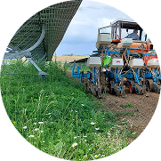 Étude microclimatique et évaluation des effets sur la production agricole (rendement et bien-être animal)